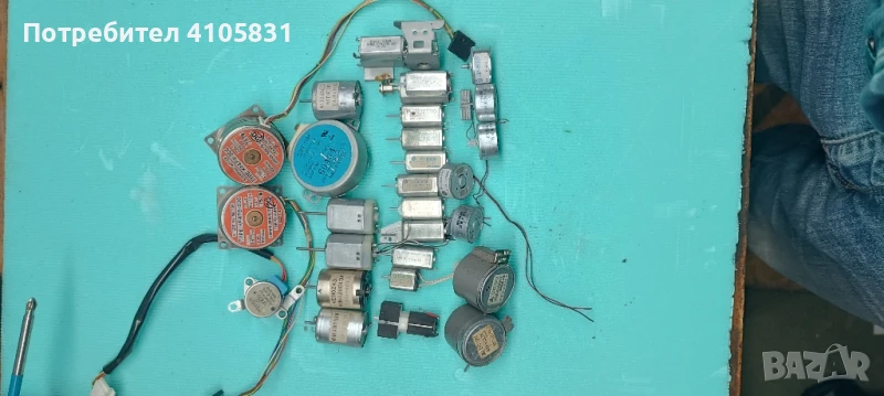 моторчета стапкови други мини на 5/12v, снимка 1