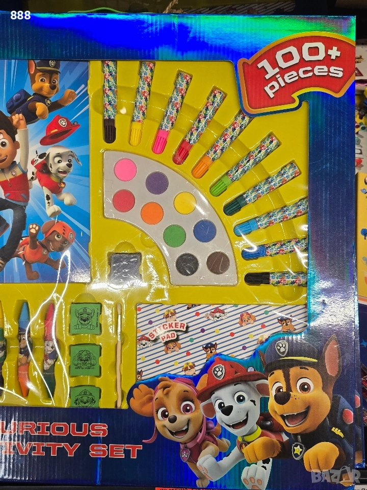 детски комплект за рисуване Paw patrol , снимка 1