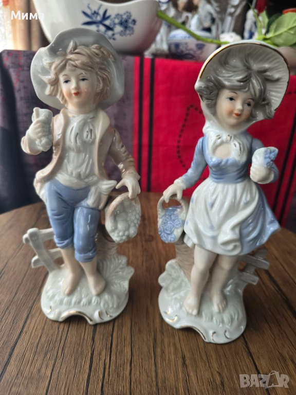 Комплект порцеланови фигурки, снимка 1