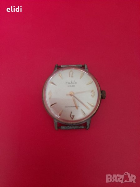 Ръчен часовник Ruhla, произведен в ГДР Източна Германия, снимка 1
