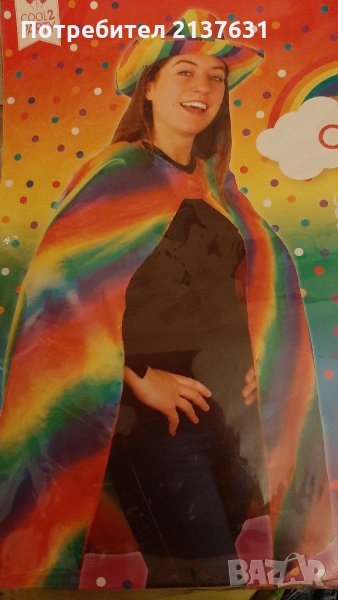 НОВ ! КАРНАВАЛЕН  КОСТЮМ  - ШАПКА и НАМЕТАЛО , снимка 1