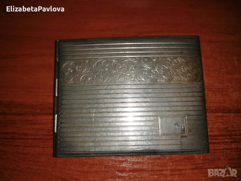 Антика табакера от първата и втората световна война, снимка 1