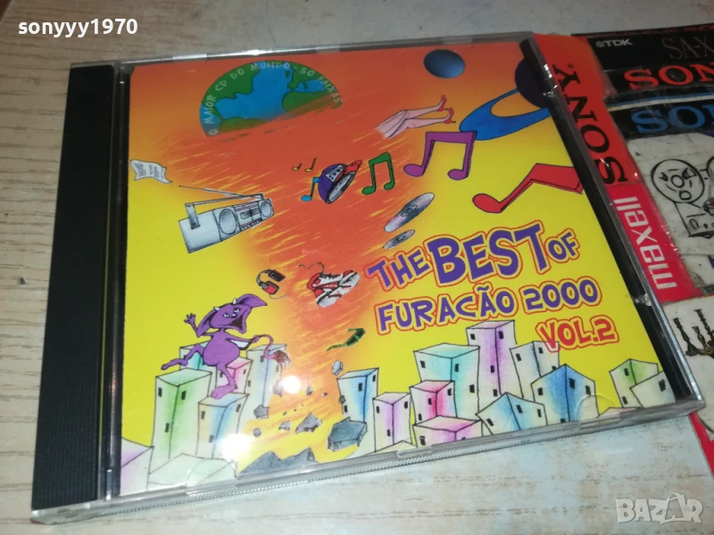 THE BEST OF FURACAO 2000 CD 1208251100, снимка 1