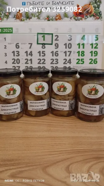 Мариновани гъби., снимка 1