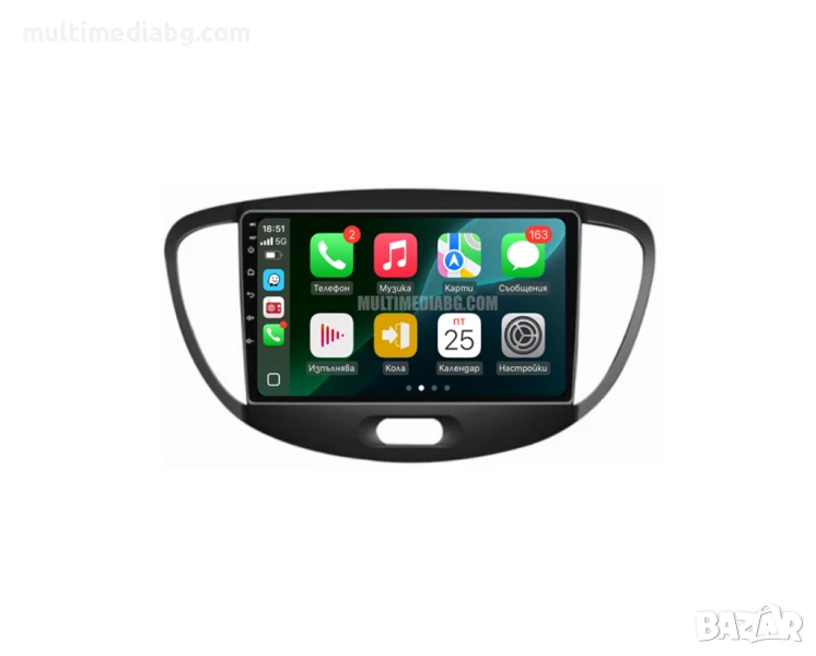 Hyundai I10 2007 - 2013 Мултимедия Навигация Android, снимка 1