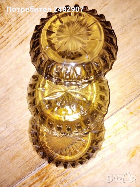  Комплект мини ретро чинийки - 3 бр. , снимка 1