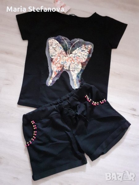 Нов спортен екип с пеперуда, снимка 1