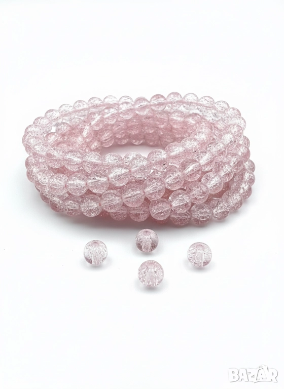 Стъклени Мъниста за Бижута 10мм 8мм 6 мм 4мм J284, снимка 1