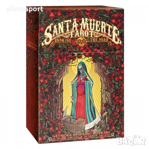 карти таро LOSCARABEO SANTA MUERTE  нови  , снимка 1