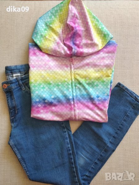 Дънки Name It и суичър, снимка 1