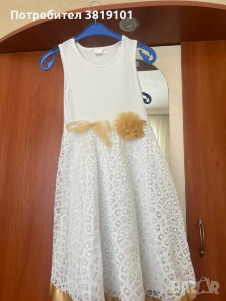 Детски рокли бели, снимка 1