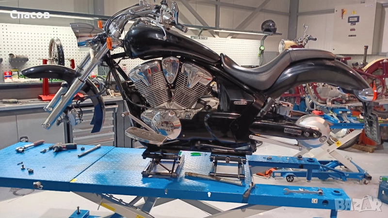 Монтаж и баланс на мотоциклетни гуми Сфия, снимка 1