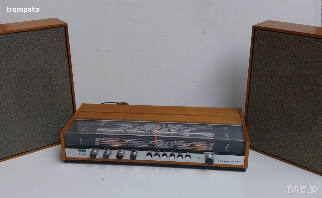 НАЙ ДОБРАТА ОФЕРТА Vintage Ретро радио Löwe + тонколони , снимка 1