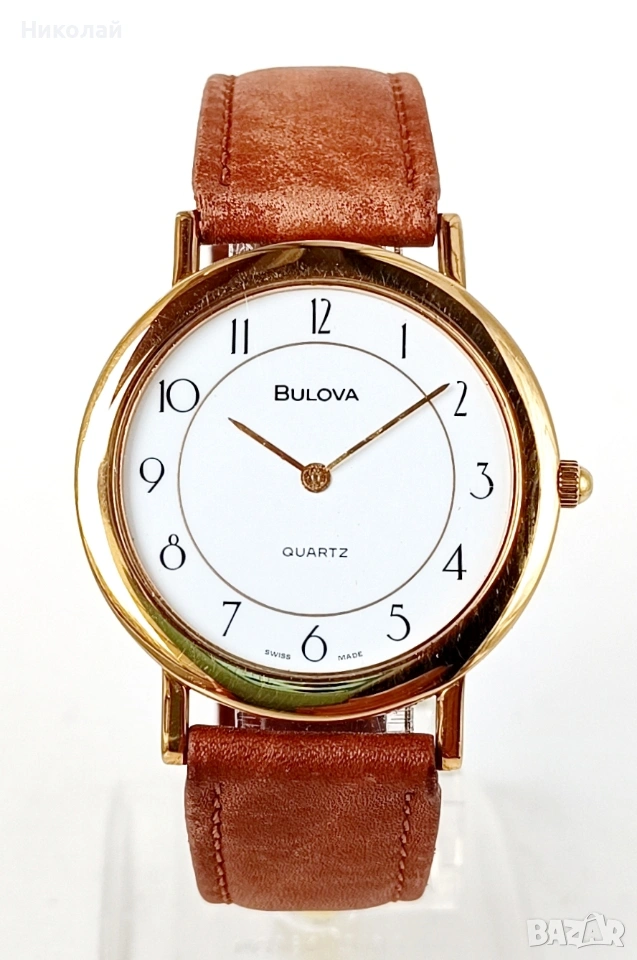 Винтидж кварцов часовник Bulova , снимка 1