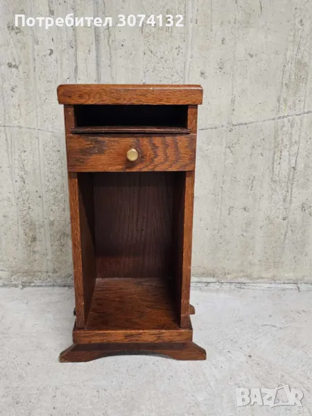 Помощно шкафче в ретро стил, снимка 1