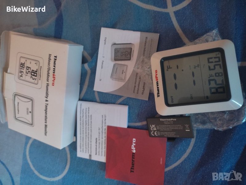 ThermoPro TP60 Цифров хигрометър НОВО с липса, снимка 1