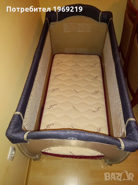 бебешко / детско легло / кошара + матрак magniflex pierre cardin, снимка 1