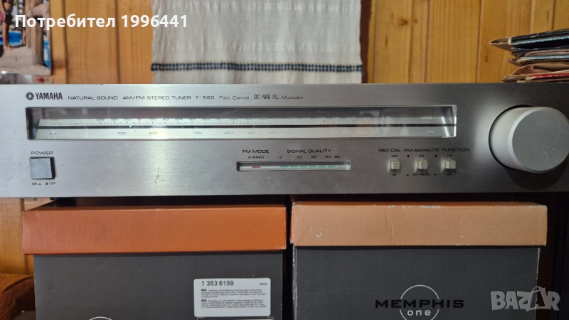 Стерео тунер YAMAHA T560, снимка 1