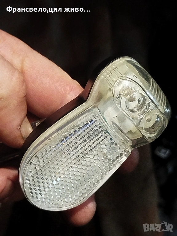 Фар за велосипед колело, батерии нови , снимка 1