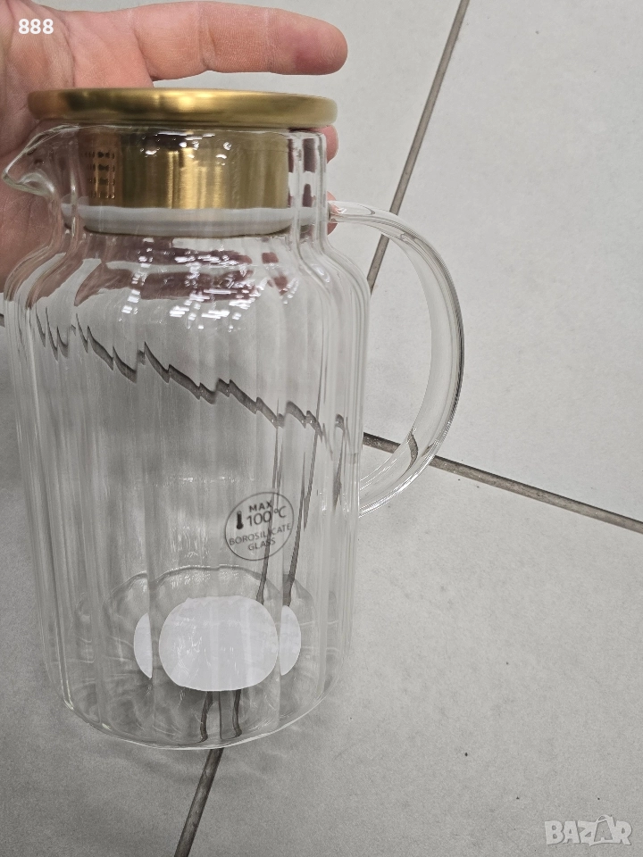 стъклени кани 1.5 л, снимка 1