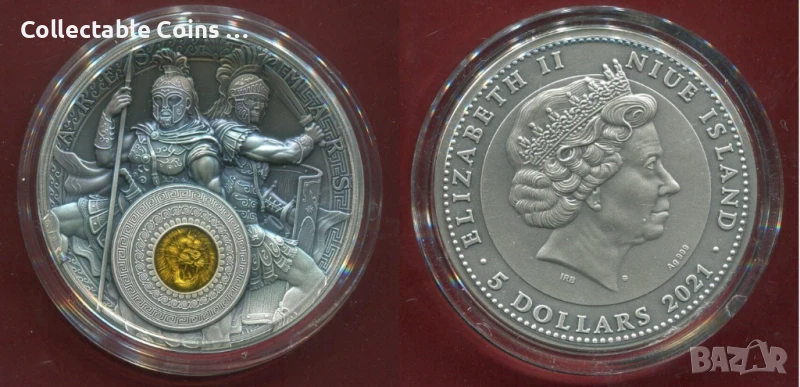 инвестиционна сребърна монета Арен МАРС ares mars, снимка 1