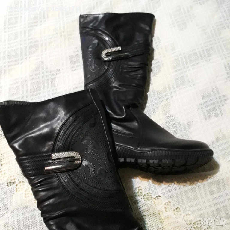 Ботуши с пух , снимка 1