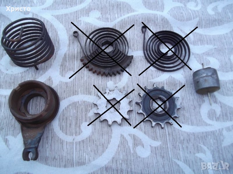 Части за мотоциклет (MZ125, MZ150, ETZ150, SIMSON STAR), снимка 1