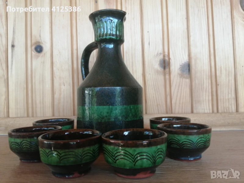 Битов сервиз за ракия, снимка 1