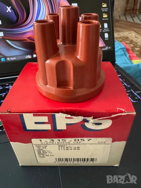 1.315.057 EPS ДИСТРИБУТОРНА КАПАЧКА 0.8, 1.1, RENAULT 4 RENAULT 6 / 1962-1990 / 7701023519, снимка 1