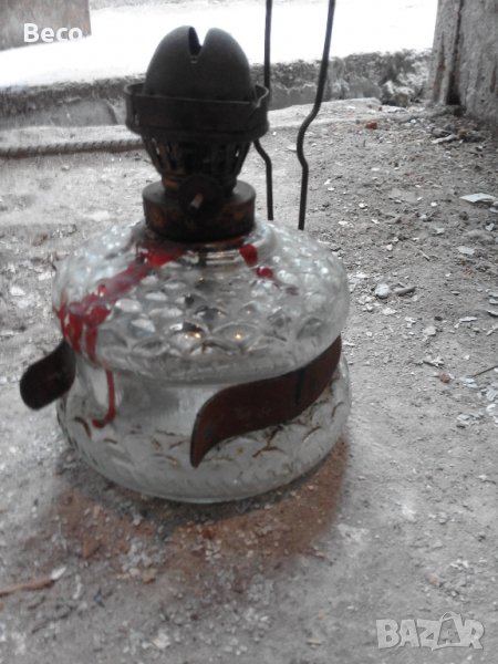 газова лампа стара, снимка 1