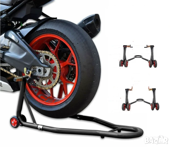 Комплект стойки за мотор предна + задна, снимка 1