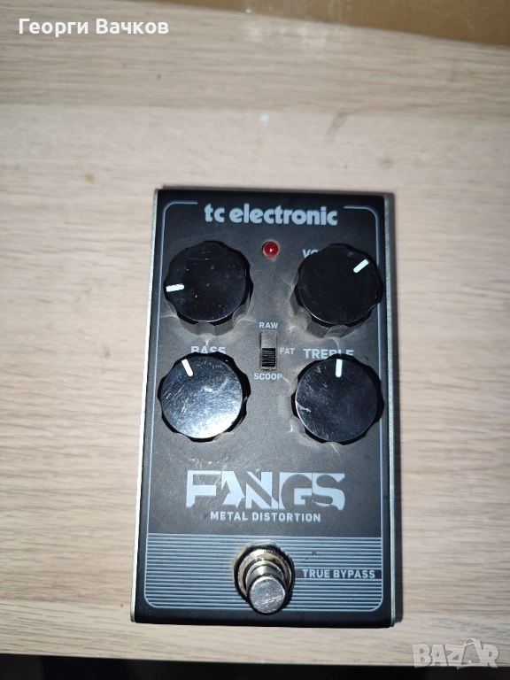Дисторшън педал - TC ELECTRONIC Fangs, снимка 1