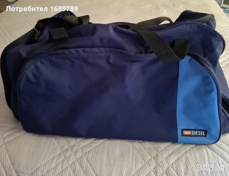 DIESEL голям пътнически сак, голяма спортна чанта, снимка 1