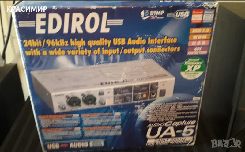АУДИО КАРТА EDIROL UA 5 Roland, снимка 1