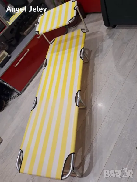 алуминиев шезлонг, снимка 1