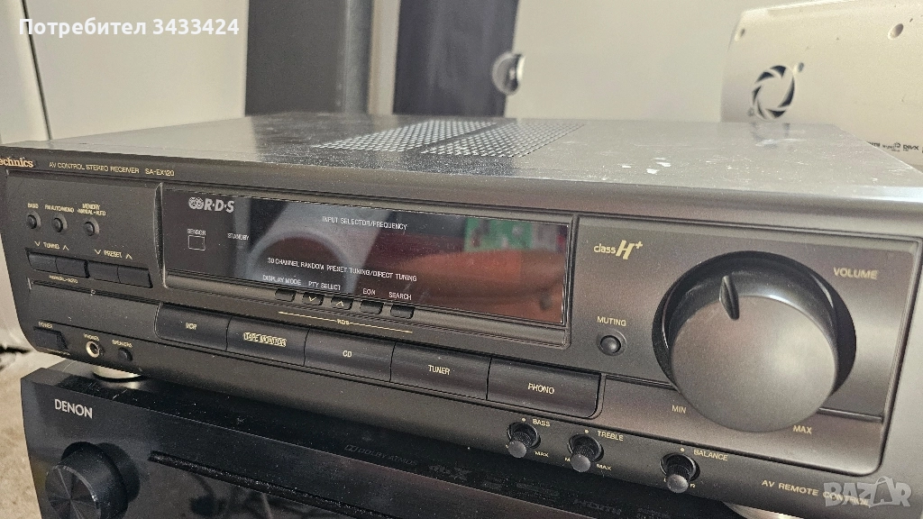 Усилвател Technics sa ex120, снимка 1