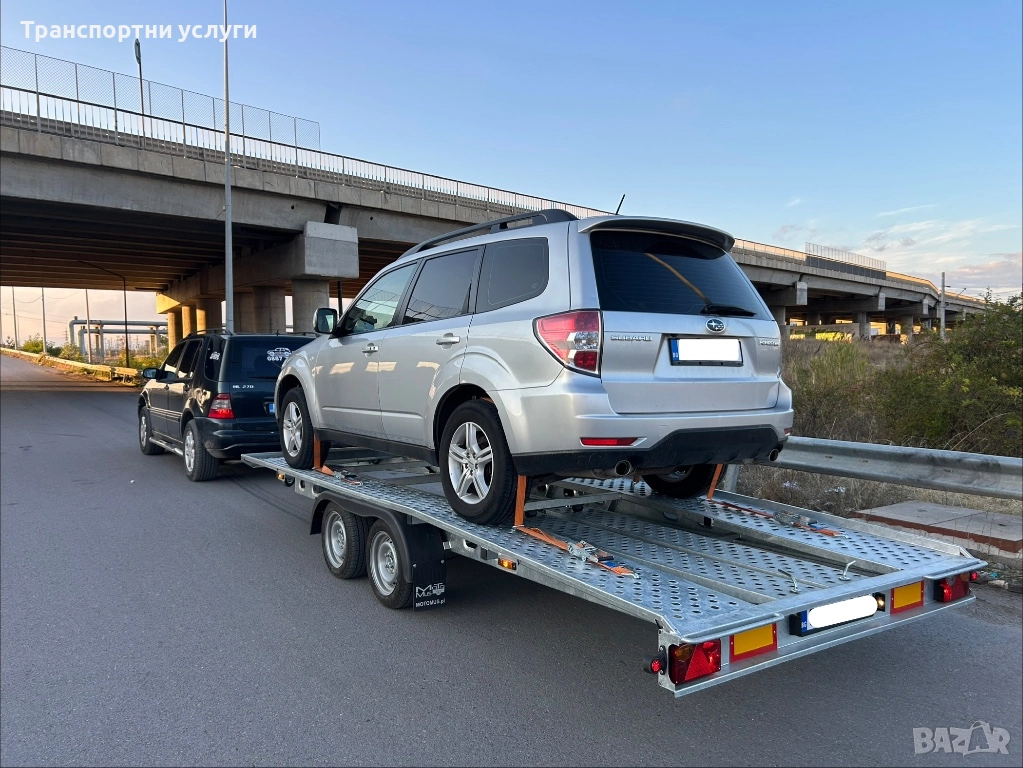 Транспортни услуги с платформа / пътна помощ , снимка 1