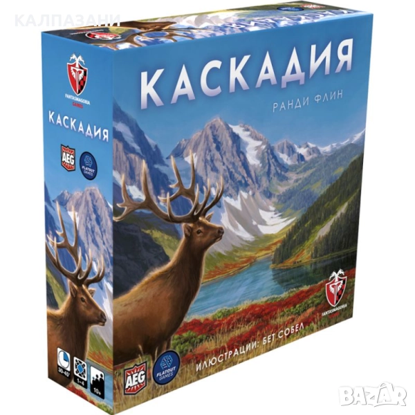 КАСКАДИЯ - НАСТОЛНА ИГРА - БАЗОВА 77254-BG, снимка 1