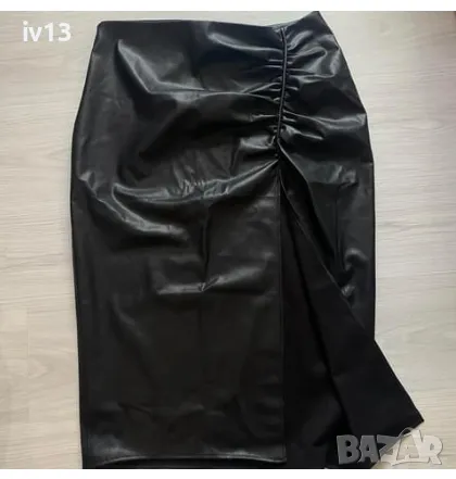 Кожена пола Zara , снимка 1