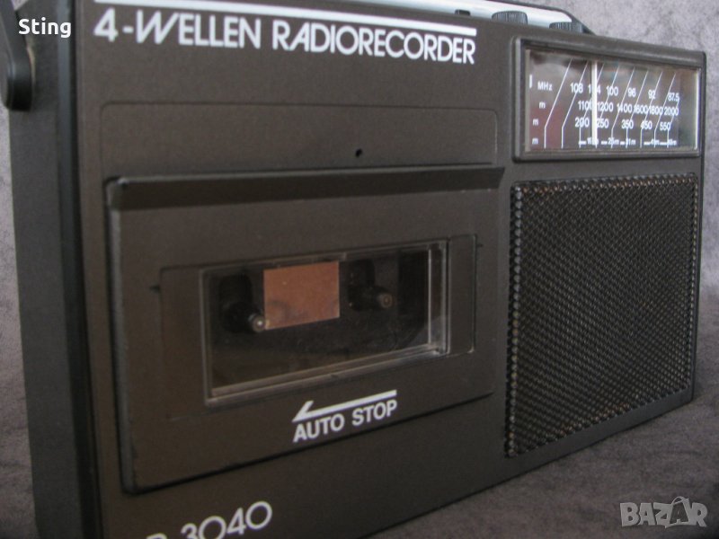 RR-3040 , Старо радио , Радиокасетофон Отл. от 70 те, снимка 1