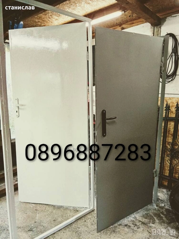 Метални врати за мазета Бургас , снимка 1