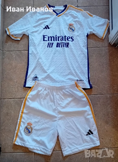 Чисто нов оригинален екип на Реал Мадрид - Бензема, снимка 1