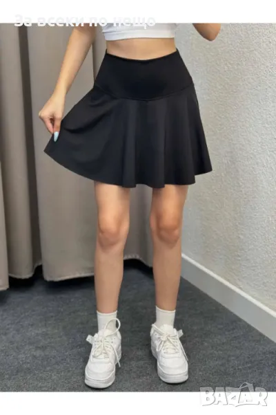 Дамска Черна Къса Пола/Панталон Oysho Код HO-173, снимка 1