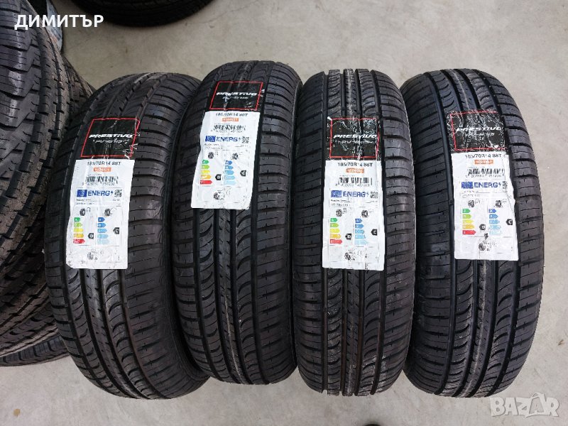 4 бр.нови летни гуми PRESTIVO 185 70 14 dot3821 Цената е за брой!, снимка 1