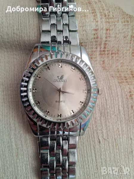 Продавам оригинален луксозен часовник "ORLANDO"., снимка 1