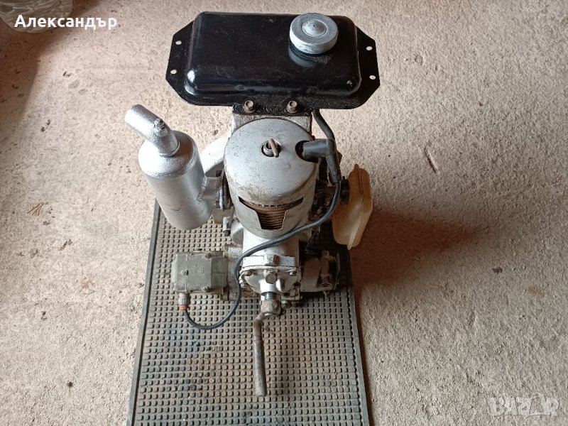 Руски двутактов бензинов двигател 2СД-М1 за АБ1 - 0/230V., снимка 1