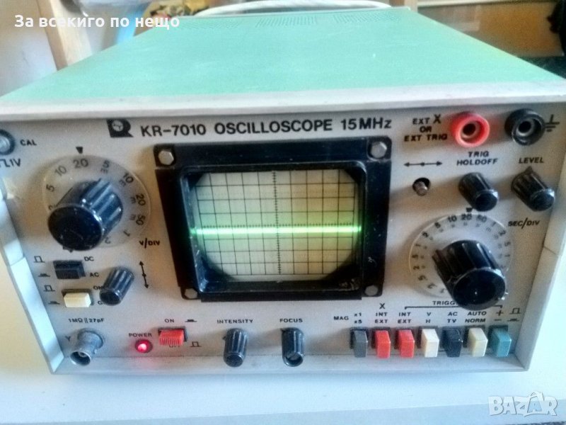 Радиотехника, Осцилоскоп КР 7010 - 15 MHz ( RADIOTECHNIKA OSCILLOSCOPE KR 7010 - 15 MHz)  , снимка 1
