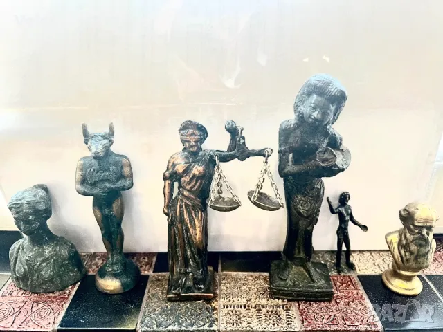 бронзои статоети  /антикварят/, снимка 2 - Антикварни и старинни предмети - 48632380