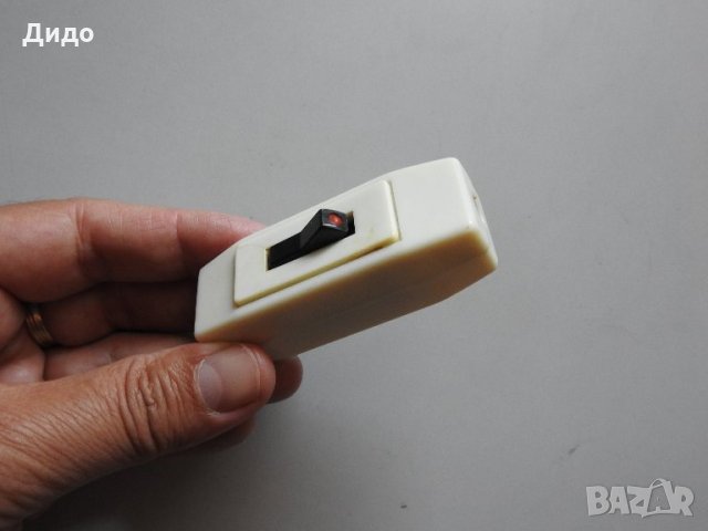 Соц. Междинно (мързеливо) ключе за включване и изключване на осветителни тела, снимка 1