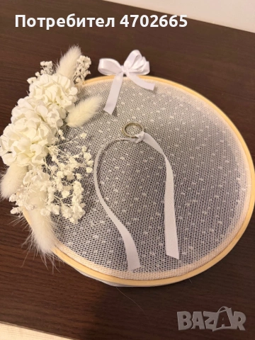 Поставка за годежни пръстени, снимка 3 - Сватбени аксесоари - 53972827